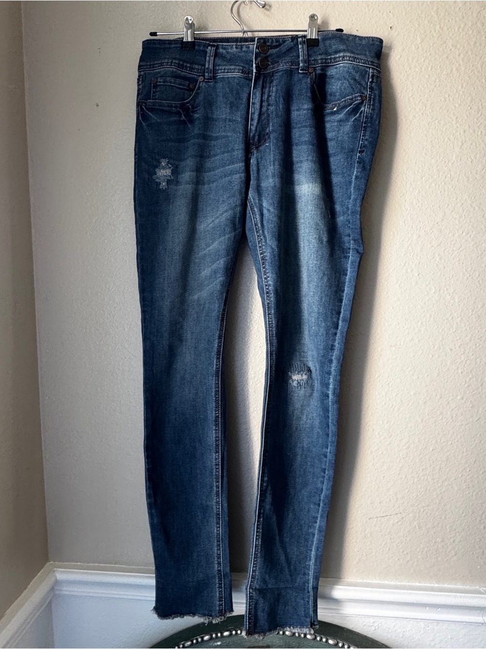 Indigo Rein Women’s Size 13 Dark Wash Stretch Ankle Skinny Jeans